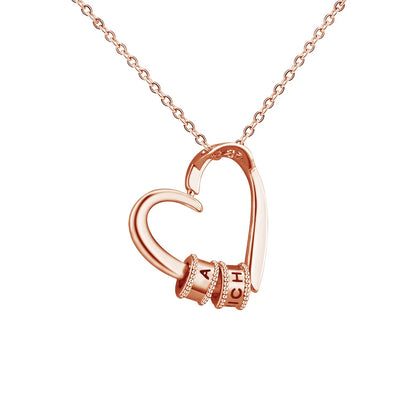 Personalized Name Heart Necklace – A Tribute to Family Love