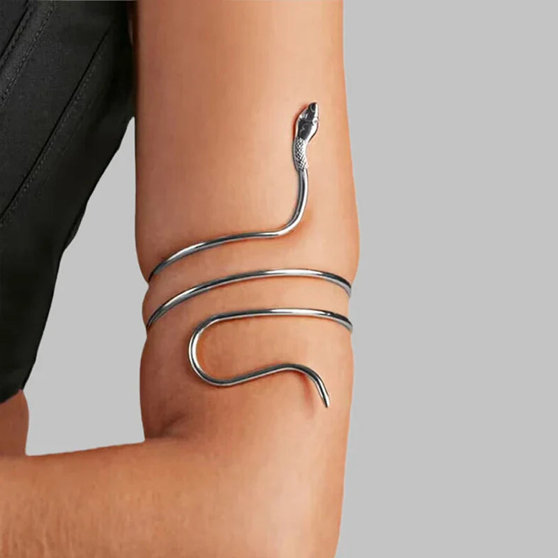 Spiral Serpent Bracelet - Accessory Inspired by Ancient Egypt