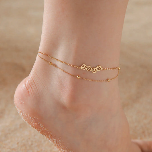 Paw Print Anklet – Connection with Nature and Our Four-Legged Companions