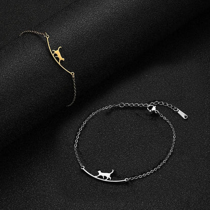 Ankle Bracelet: Heart and Paw - A Charm in Every Step