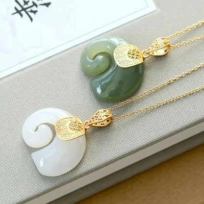 Jade Elephant Necklace - [Jewelry of Emotions and Protection]